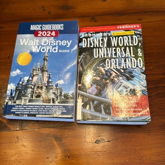 2 Walt Disney world books - Picture 1 of 1